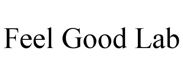 Trademark Logo FEEL GOOD LAB