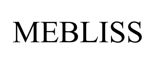 Trademark Logo MEBLISS