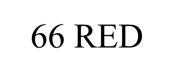 Trademark Logo 66 RED