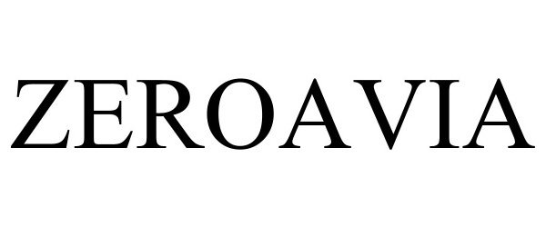 Trademark Logo ZEROAVIA