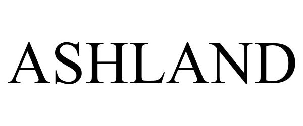 Trademark Logo ASHLAND