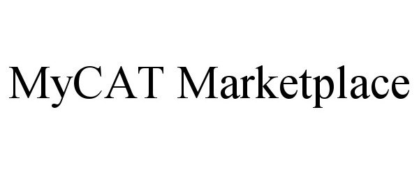Trademark Logo MYCAT MARKETPLACE