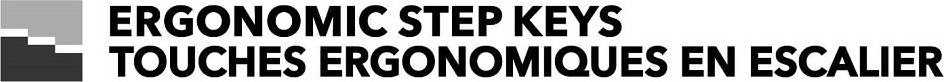 Trademark Logo ERGONOMIC STEP KEYS TOUCHES ERGONOMIQUES EN ESCALIER