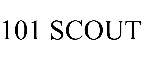 Trademark Logo 101 SCOUT