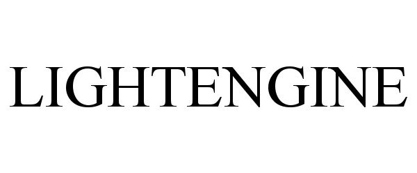 Trademark Logo LIGHTENGINE