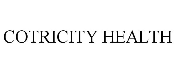  COTRICITY HEALTH