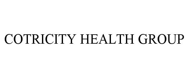  COTRICITY HEALTH GROUP