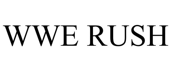 Trademark Logo WWE RUSH