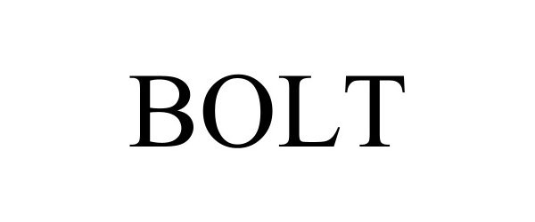 Trademark Logo BOLT