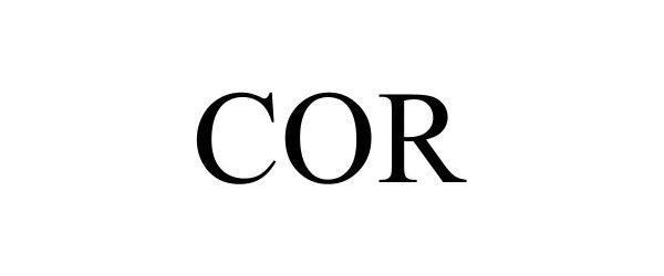 Trademark Logo COR