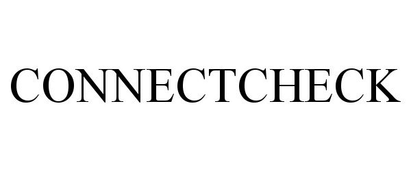 Trademark Logo CONNECTCHECK