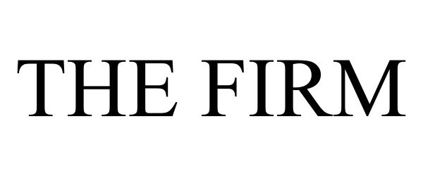 Trademark Logo THE FIRM