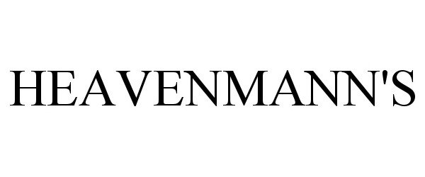 Trademark Logo HEAVENMANN'S