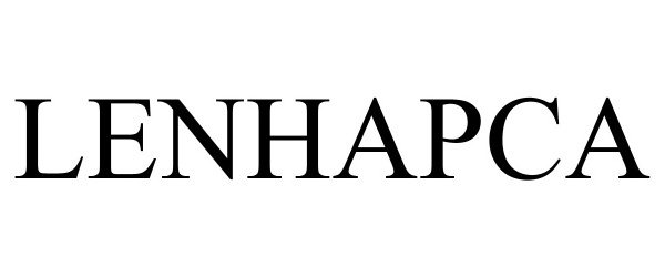 Trademark Logo LENHAPCA
