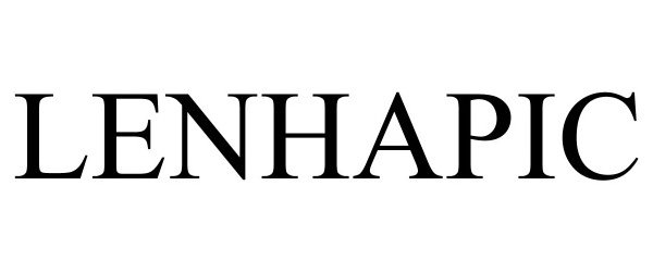 Trademark Logo LENHAPIC