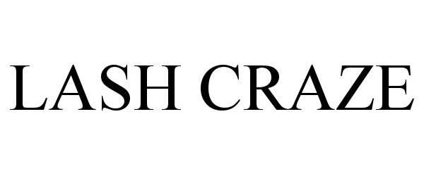 Trademark Logo LASH CRAZE