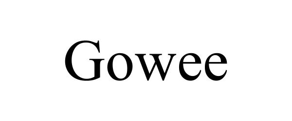 Trademark Logo GOWEE