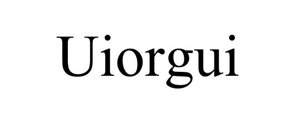 Trademark Logo UIORGUI