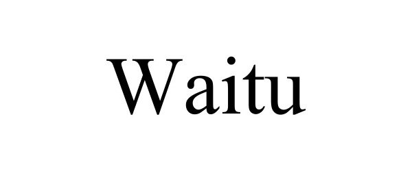 Trademark Logo WAITU