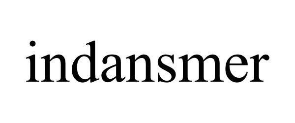 Trademark Logo INDANSMER