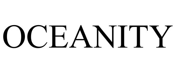 Trademark Logo OCEANITY