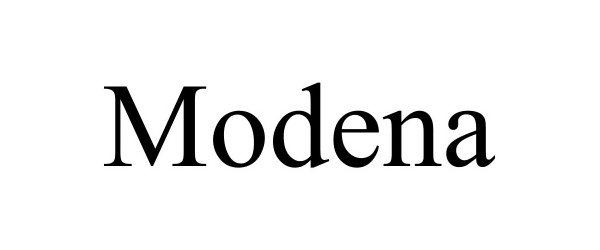 Trademark Logo MODENA
