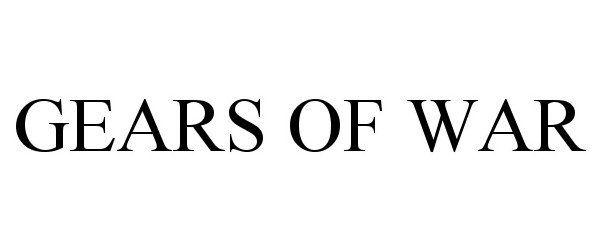 Trademark Logo GEARS OF WAR
