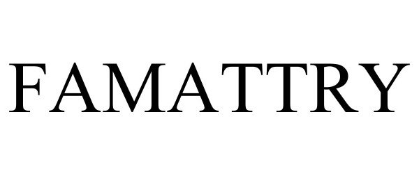 Trademark Logo FAMATTRY