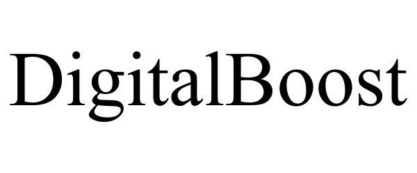 Trademark Logo DIGITALBOOST