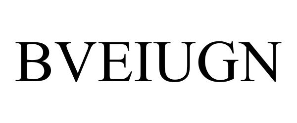 Trademark Logo BVEIUGN