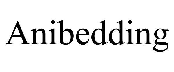 Trademark Logo ANIBEDDING
