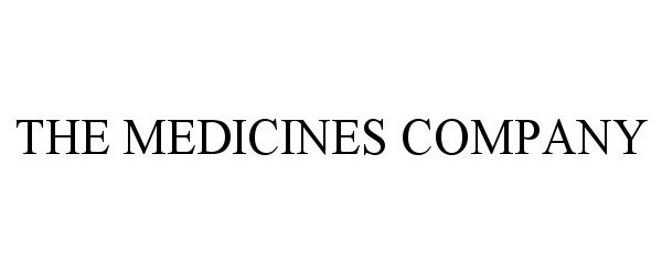 Trademark Logo THE MEDICINES COMPANY