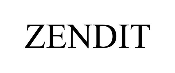 Trademark Logo ZENDIT