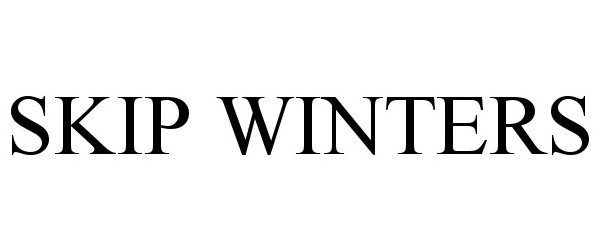 Trademark Logo SKIP WINTERS