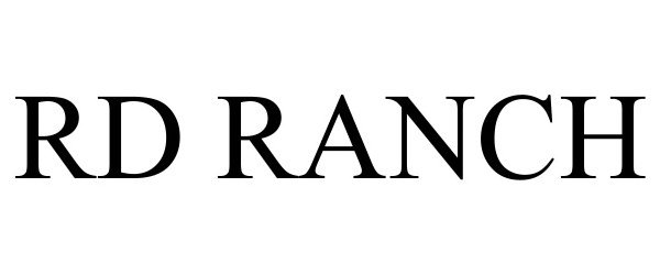 Trademark Logo RD RANCH