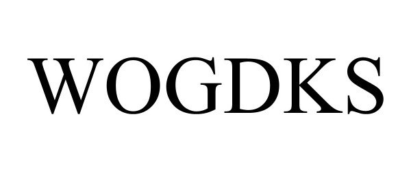 Trademark Logo WOGDKS