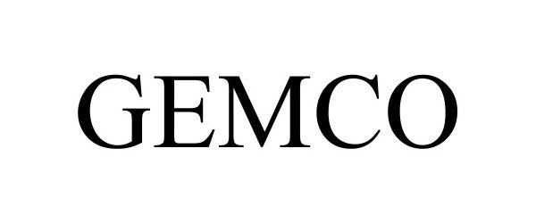 Trademark Logo GEMCO