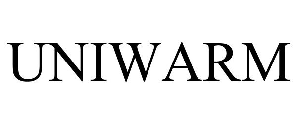Trademark Logo UNIWARM