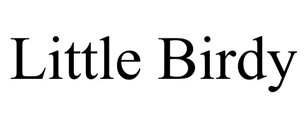Trademark Logo LITTLE BIRDY