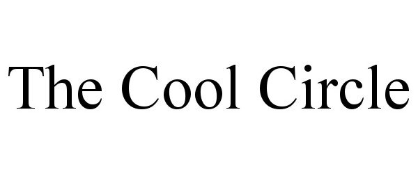 Trademark Logo THE COOL CIRCLE