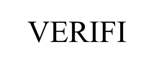 Trademark Logo VERIFI