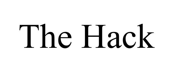 Trademark Logo THE HACK