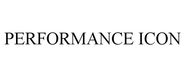 Trademark Logo PERFORMANCE ICON