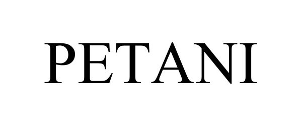 Trademark Logo PETANI