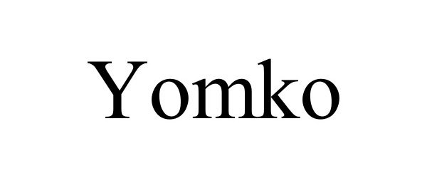 Trademark Logo YOMKO