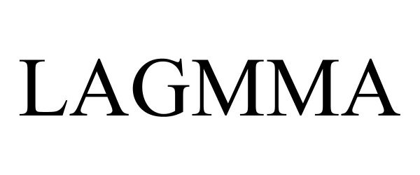 Trademark Logo LAGMMA