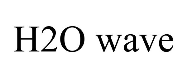 Trademark Logo H2O WAVE