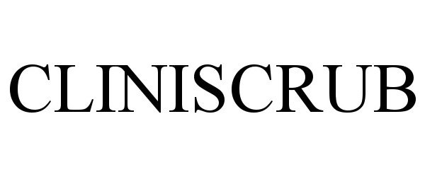 Trademark Logo CLINISCRUB