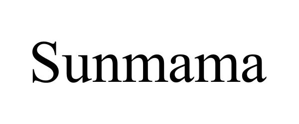 Trademark Logo SUNMAMA