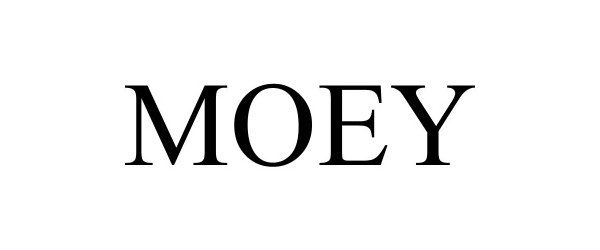 Trademark Logo MOEY